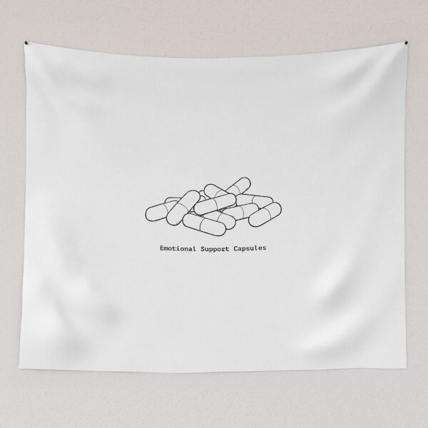 Item preview, Emotional Support Capsules designed and sold by AngryBob.