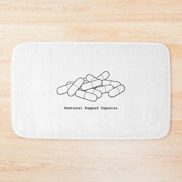 Item preview, Emotional Support Capsules designed and sold by AngryBob.