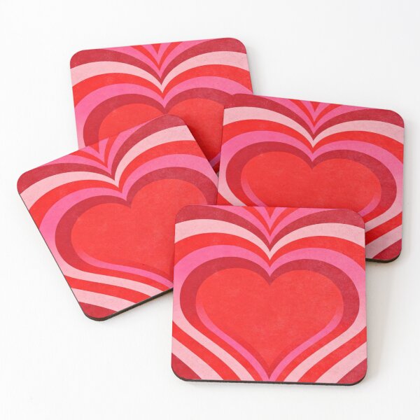 Item preview, Radiant Hearts – Symmetrical Red and Pink Pattern designed and sold by Cristhian Almanza.