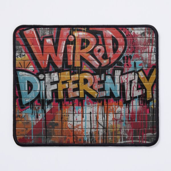 Item preview, Wired Differently - Minimal Mindset Quote Design designed and sold by DTS-2026.