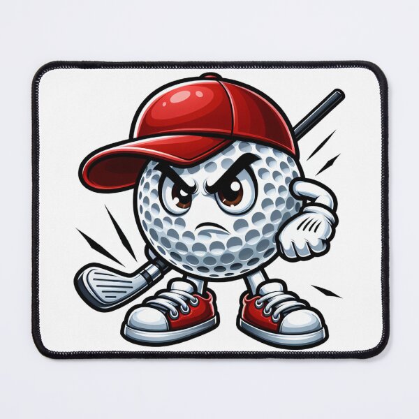 Item preview, Angry Golf Ball Golfer designed and sold by PassionforLove.