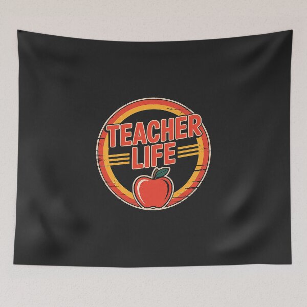 Item preview, Retro Teacher Gift - Vintage Badge designed and sold by EverydayThreadz.