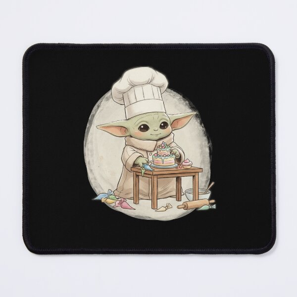 Item preview, BABY YODA BAKER designed and sold by LIS AND MELIVERSO.