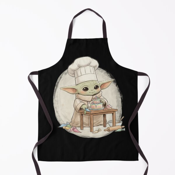 Item preview, BABY YODA BAKER designed and sold by LIS AND MELIVERSO.