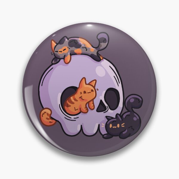 Item preview, Gatitos jugando en la calavera designed and sold by ZephyrVyn.