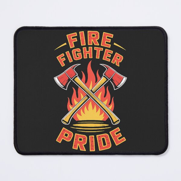 Item preview, Bold Firefighter Pride Gift - Retro Badge designed and sold by EverydayThreadz.