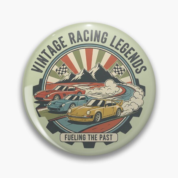 Item preview, Classic Sports Cars Retro Style designed and sold by ZuriRetroPrints.