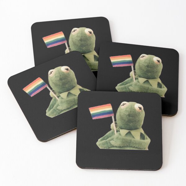 Item preview, Pride Flag Kermit designed and sold by nandibucek.