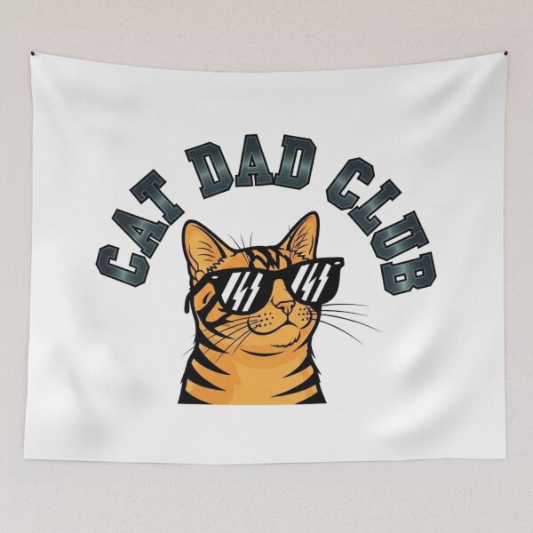 Item preview, Cat Dad Club designed and sold by FlamaC.