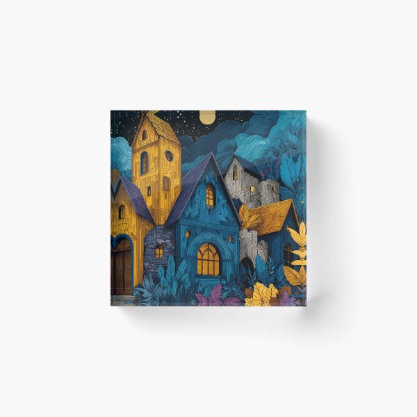 Item preview, Whimsical Fantasy Dreamscape of Vibrant Magic designed and sold by Whispers of Light✨.
