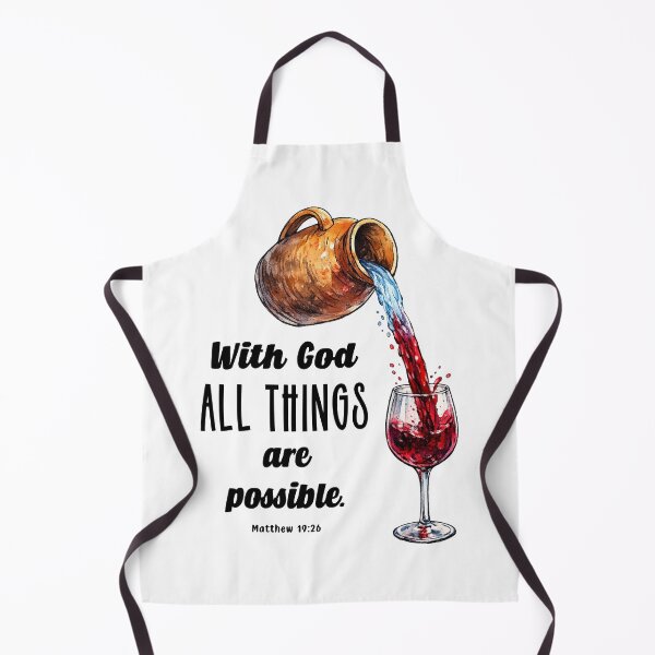 Item preview, With God All Things Are Possible designed and sold by Lion and Lamb Design.