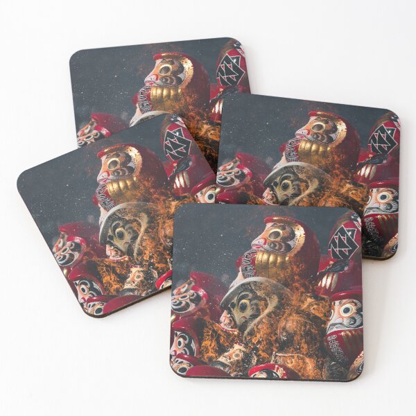 Item preview, Daruma Burning in 2026 - Japanese Festival (Vertical) designed and sold by Jordan McChesney.