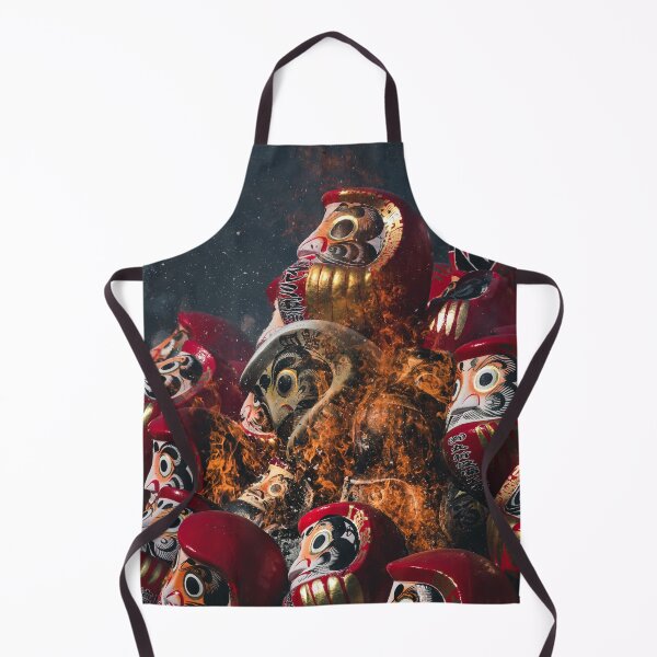 Item preview, Daruma Burning in 2026 - Japanese Festival (Vertical) designed and sold by Jordan McChesney.