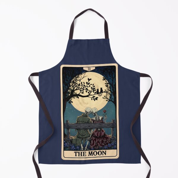 Item preview, The Moon Tarot Card designed and sold by codeEapparel.