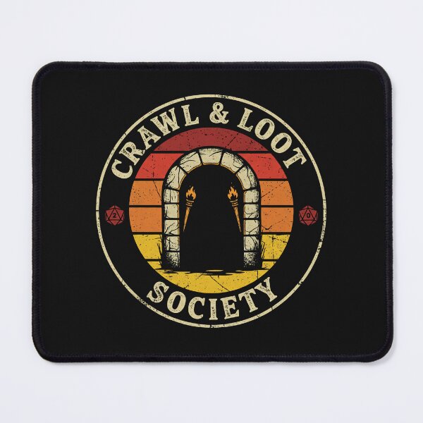 Item preview, Crawl And Loot Society Retro D20 designed and sold by AdyKurniawan.