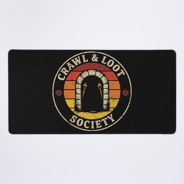 Item preview, Crawl And Loot Society Retro D20 designed and sold by AdyKurniawan.
