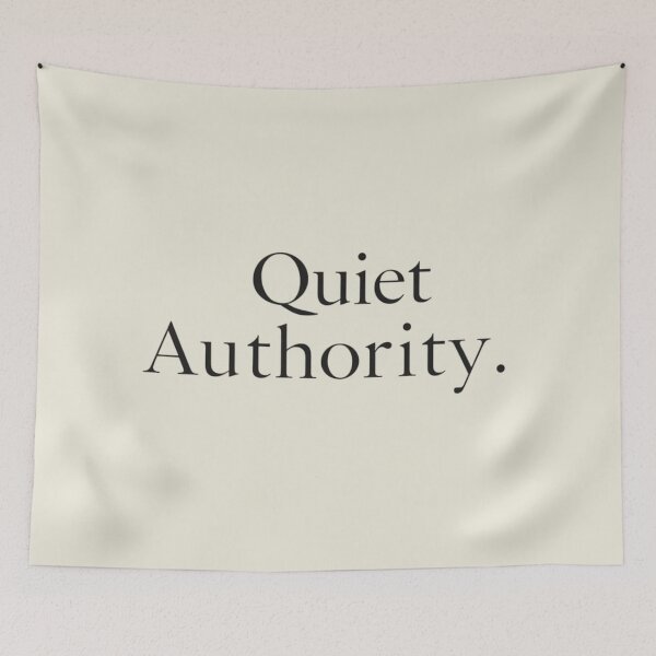 Item preview, Quiet Authority – Minimal Editorial Typography designed and sold by Irene Catchmind.