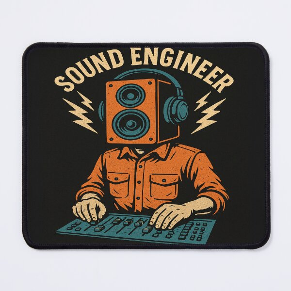 Item preview, Sound Engineer Console | Futuristic Mixing Desk Design | Audio Tech Tee designed and sold by LaModaLoKa01.
