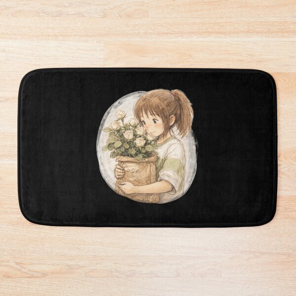 Item preview, CHIHIRO OGINO WITH WHITE FLOWERS designed and sold by LIS AND MELIVERSO.
