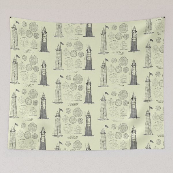 Item preview, Lighthouse Architectural Drawings designed and sold by puppiesonabus.