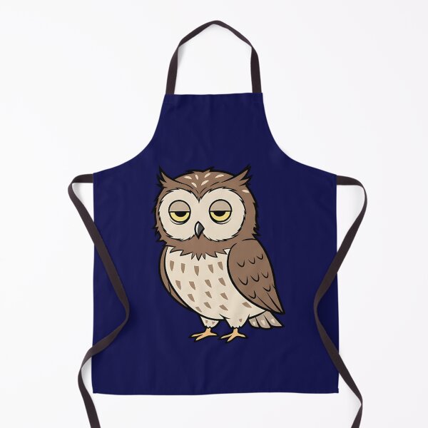 Item preview, Tired Owl Sticker Permanently Tired Meme Funny Exhausted Animal Design designed and sold by ZyxDes.