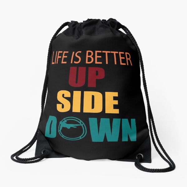 Wheel Gymnastics Drawstring Bag