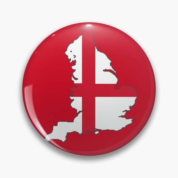 Item preview, Outline of England Overlaid With the St. George’s Cross designed and sold by taiche.