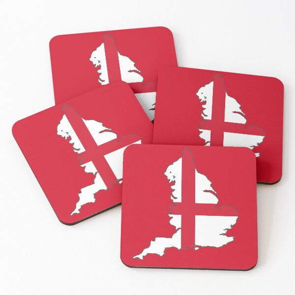 Item preview, Outline of England Overlaid With the St. George’s Cross designed and sold by taiche.