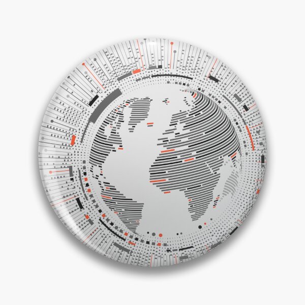 Item preview, concept of big data or digital transformation, futuristic globe with digital technology interface designed and sold by NiamLab.