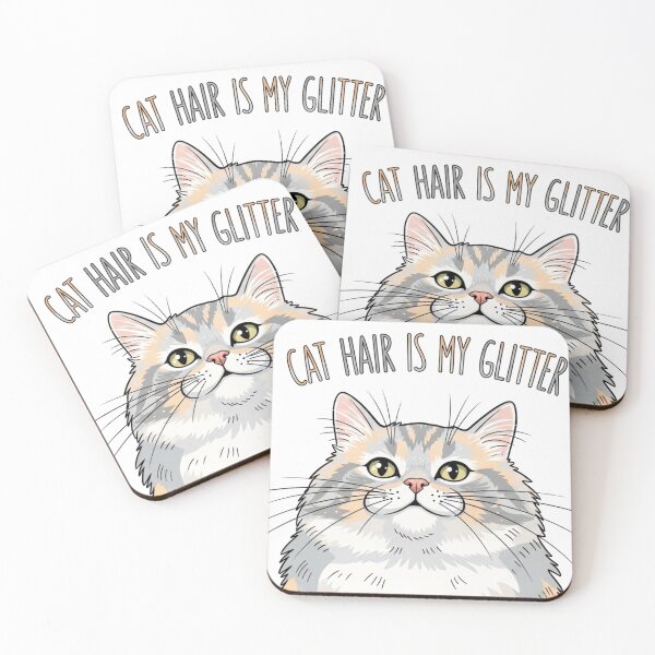 Item preview, Cat Hair Is My Glitter designed and sold by FlamaC.