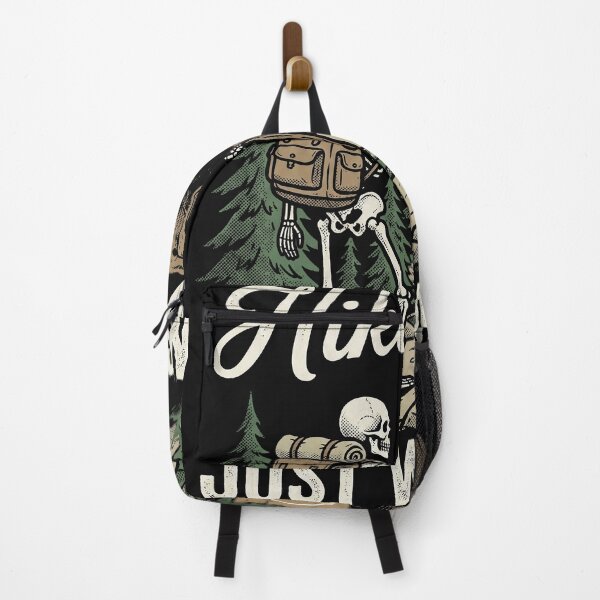 Item preview, Hiking Is Just Walking Skeleton Humor designed and sold by AdyKurniawan.