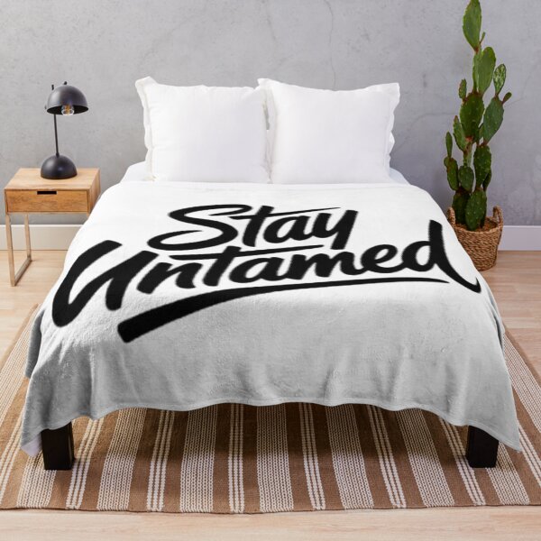 Item preview, Stay Untamed – Wild, Free, Unstoppable designed and sold by NewUSShop.