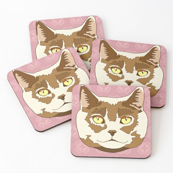 Item preview, Copy of Star pattern beige cat designed and sold by LeahcarsArt.