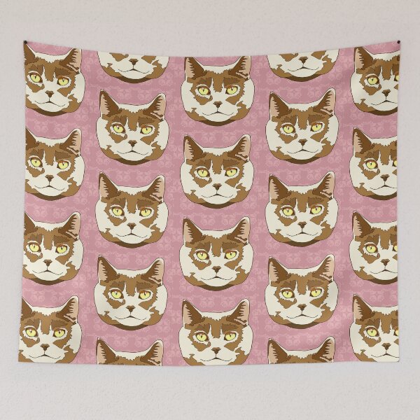 Item preview, Copy of Star pattern beige cat designed and sold by LeahcarsArt.