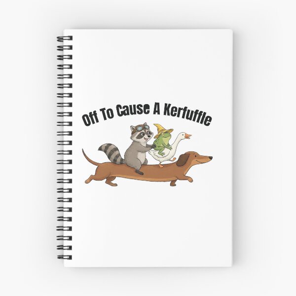 Item preview, Off To Cause A Kerfuffle Animals designed and sold by AdyKurniawan.