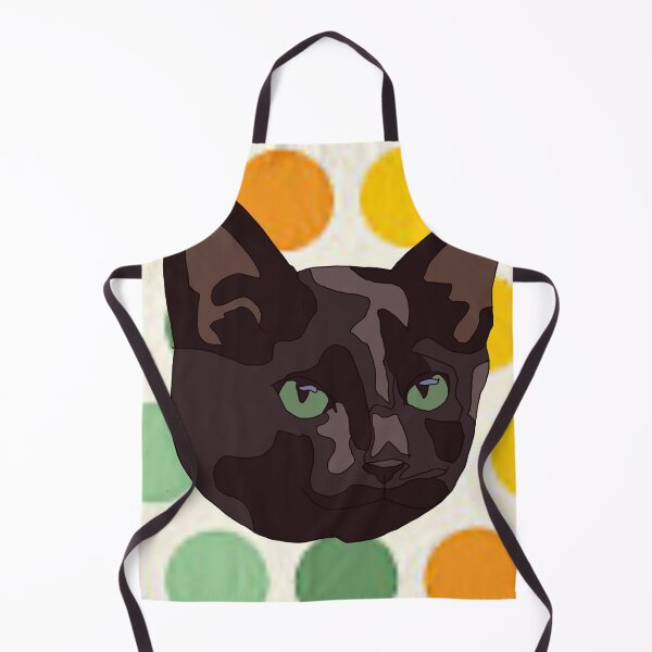 Item preview, Spot pattern black cat designed and sold by LeahcarsArt.