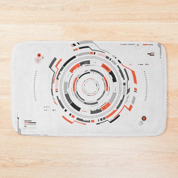 Item preview, concept of big data or digital transformation technology, graphic of black-orange futuristic technology background designed and sold by NiamLab.