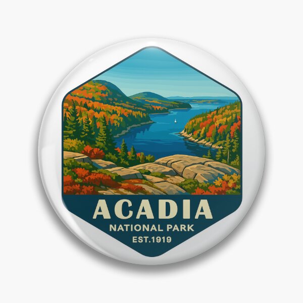 Item preview, Acadia National Park Sticker designed and sold by Gideon Emmerich.