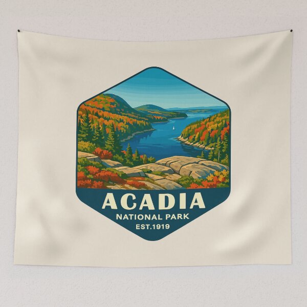 Item preview, Acadia National Park Sticker designed and sold by Gideon Emmerich.