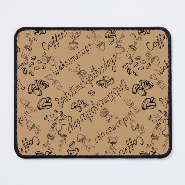 Item preview, Daily Coffee Pattern designed and sold by TheTandyShop.