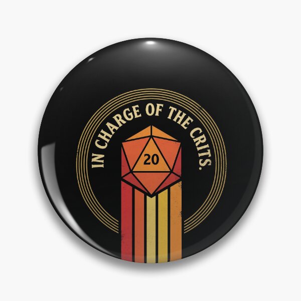 Item preview, In Charge of the Crits D20 designed and sold by AdyKurniawan.