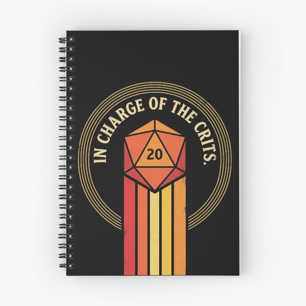 Item preview, In Charge of the Crits D20 designed and sold by AdyKurniawan.
