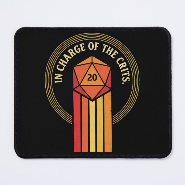 Item preview, In Charge of the Crits D20 designed and sold by AdyKurniawan.