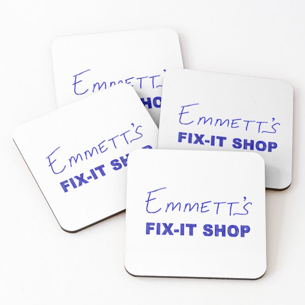 Item preview, Emmett's Fix-it Shop designed and sold by Normbot2000.