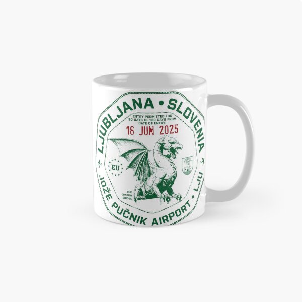 Item preview, Passport Stamp - Ljubljana, Slovenia designed and sold by travelwitheric.