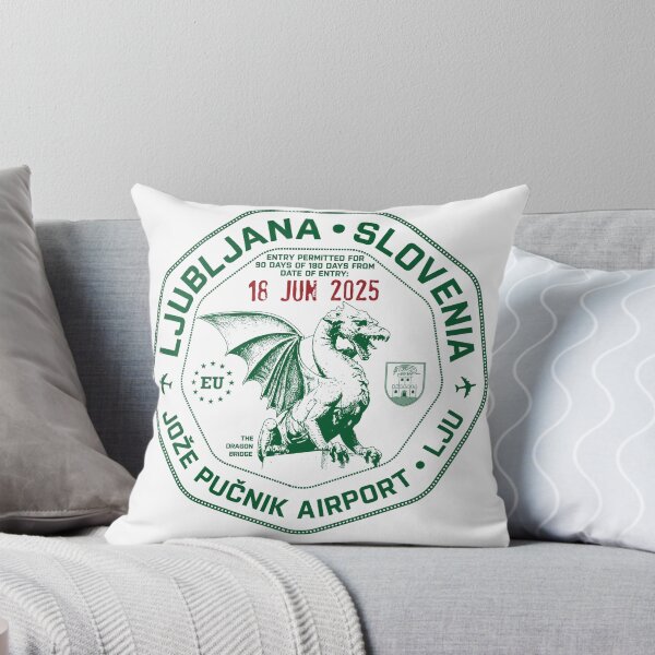 Item preview, Passport Stamp - Ljubljana, Slovenia designed and sold by travelwitheric.