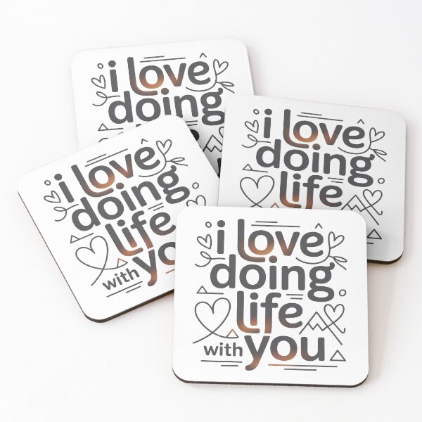 Item preview, I Love Doing Life With You, Baby I Love Doing Life With you designed and sold by graphic-genie.