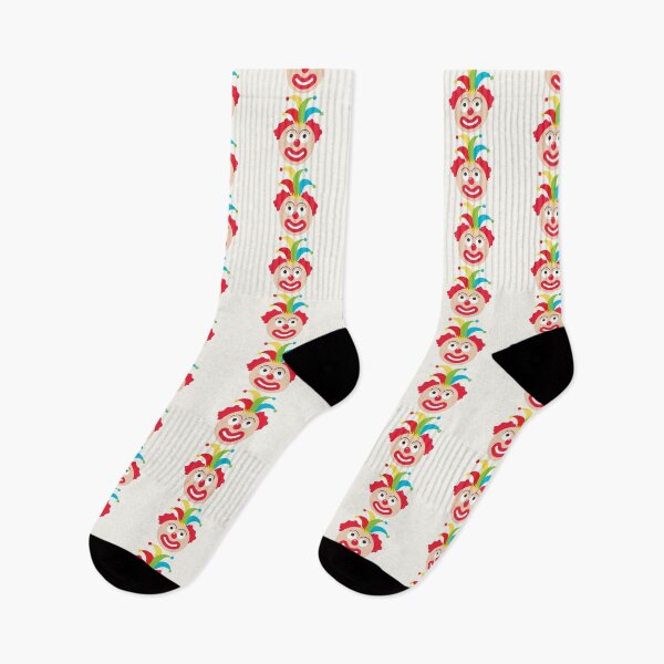 Item preview, Happy Retro Circus Jester Face Colorful Carnival Party designed and sold by risingrocket.