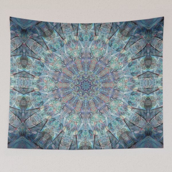 Item preview, Blue Denim Mandala designed and sold by Mkicrattzzi.