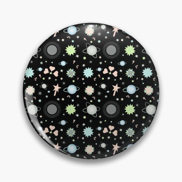 Item preview, Solar System Galaxy Planets Space Repeat Seamless Pattern  designed and sold by AlienTechs.